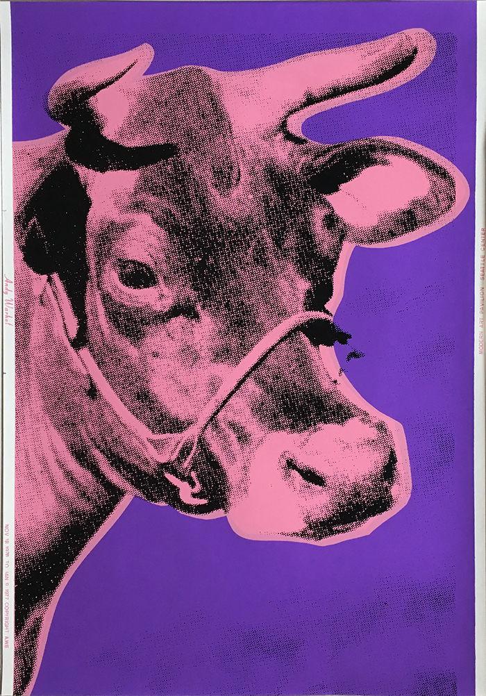 Andy Warhol Cow 12a Screenprint