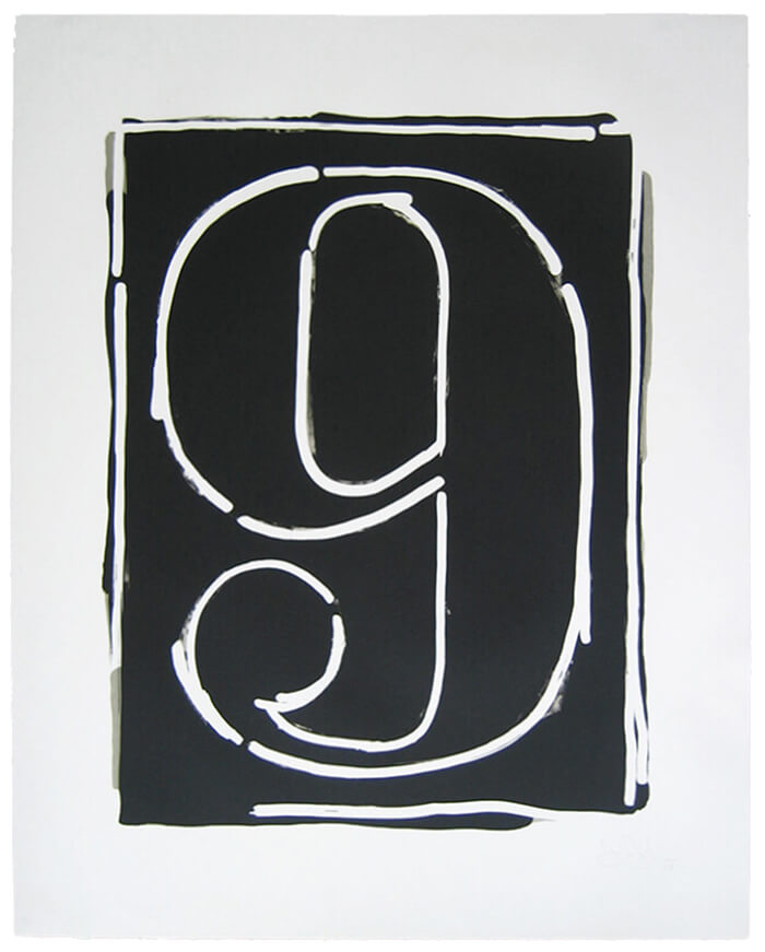 Jasper Johns Figure 9 (ULAE 53), 1968 Jasper Johns Figure 9
(ULAE 53), 1968