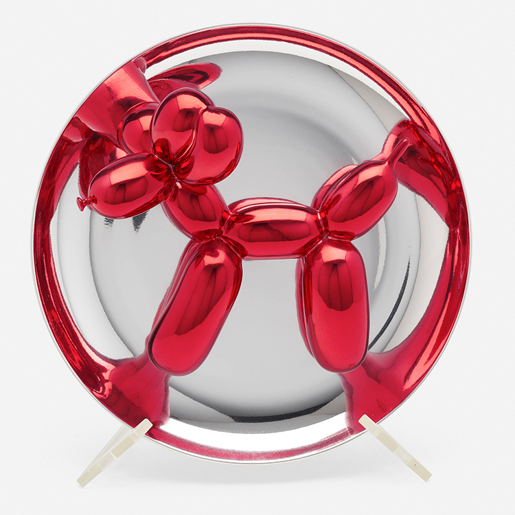 Jeff Koons Balloon Dog, Red