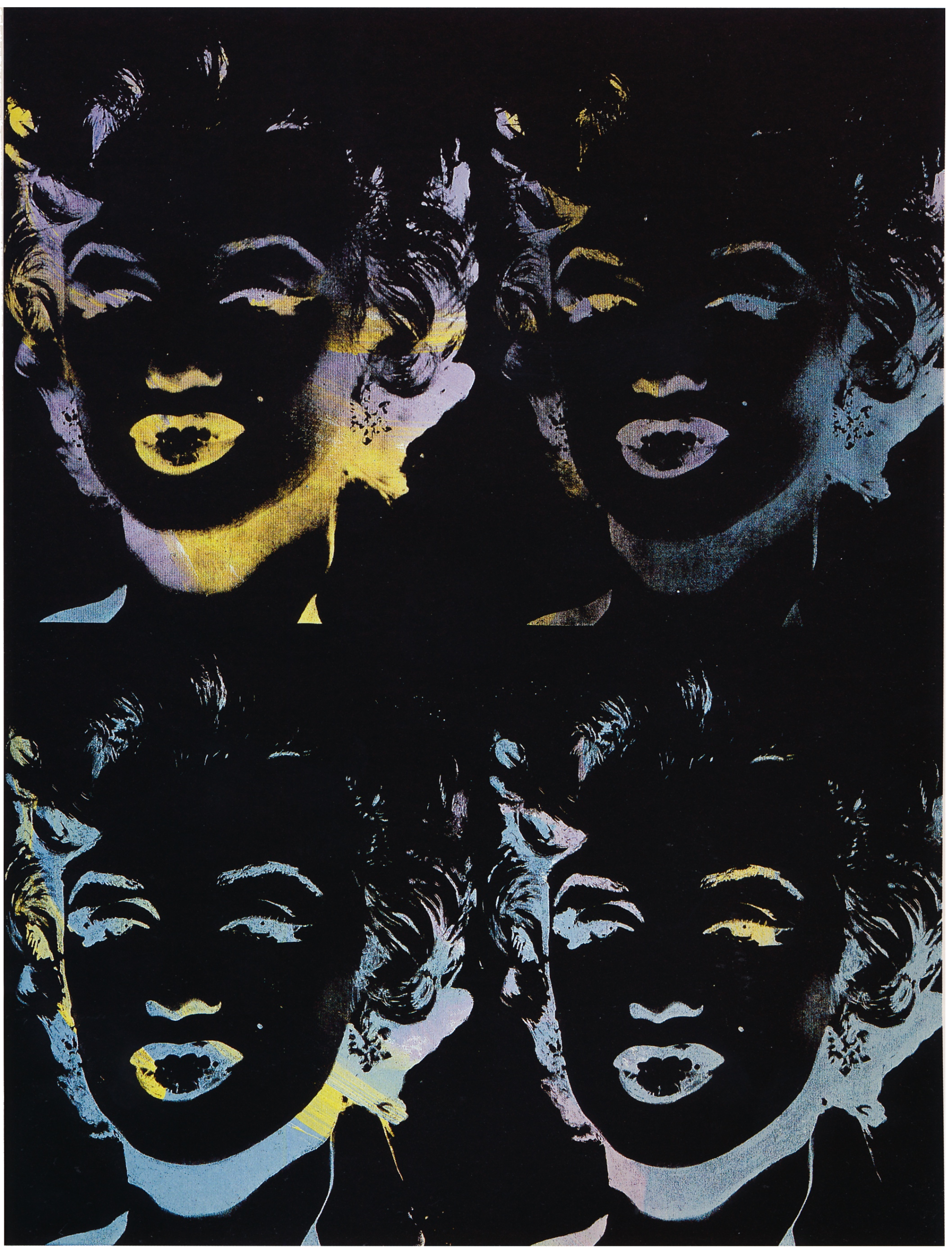 Four Marilyns (Reversal Series)