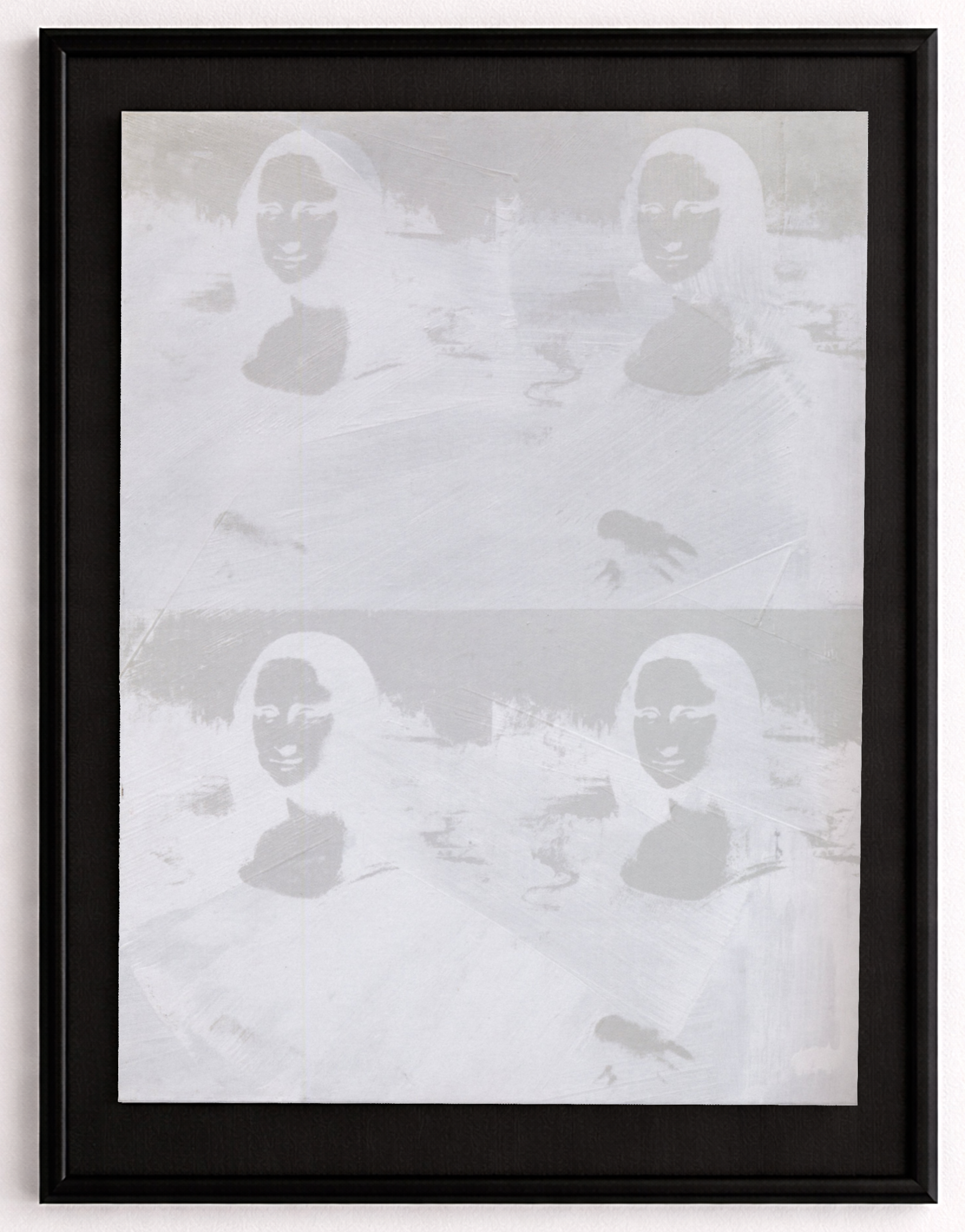4 WHite Mona Lisas (Reversal Series)