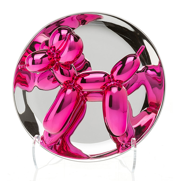 Jeff Koons Balloon Dog, Magenta