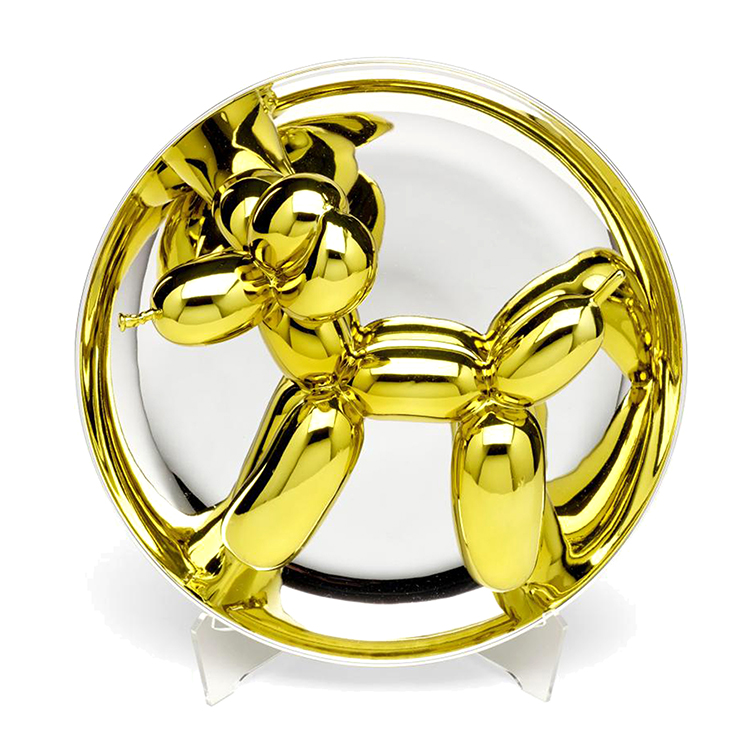 Jeff Koons Balloon Dog, Yellow