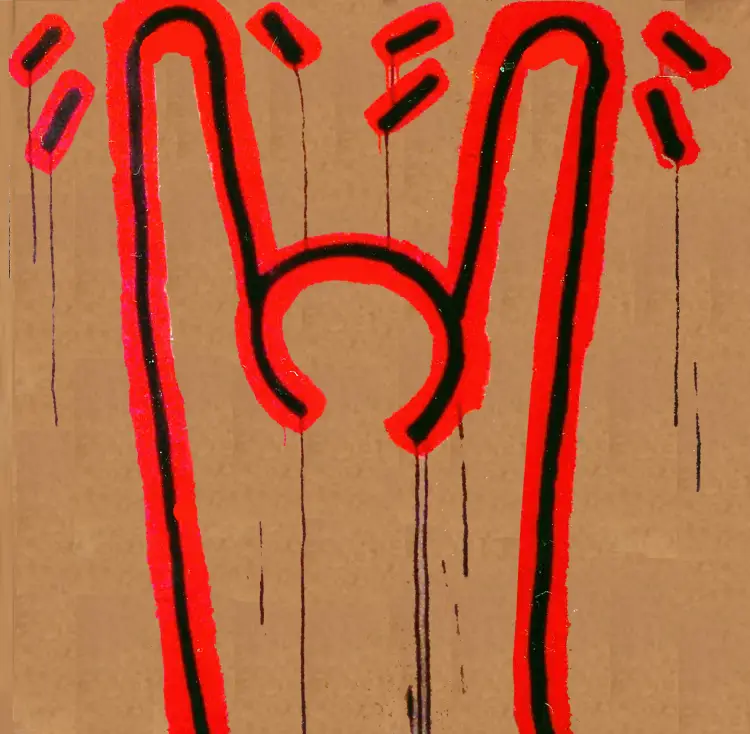 Keith Haring Drawing