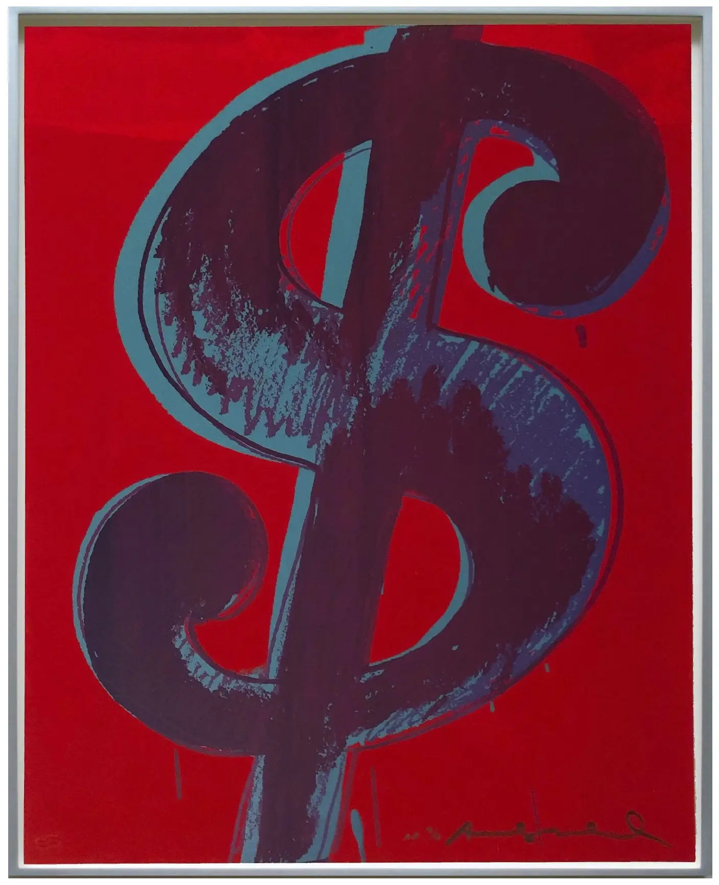 Andy Warhol Dollar Sign $ (1) (F&S II. 274-279), 1982