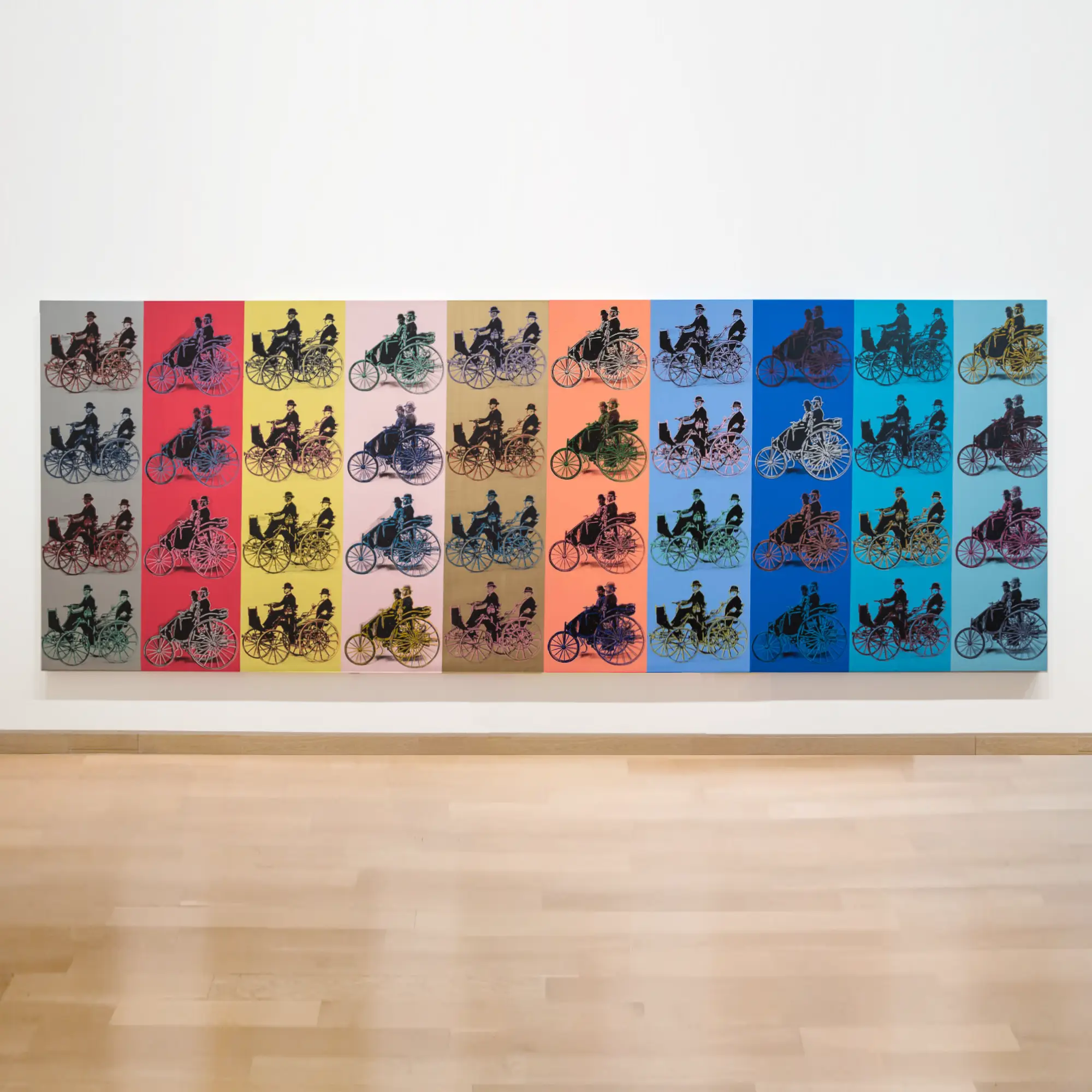 Andy Warhol Daimler Motorkutsche (1886) & Benz Patent-Motorwagen (1886), 1986