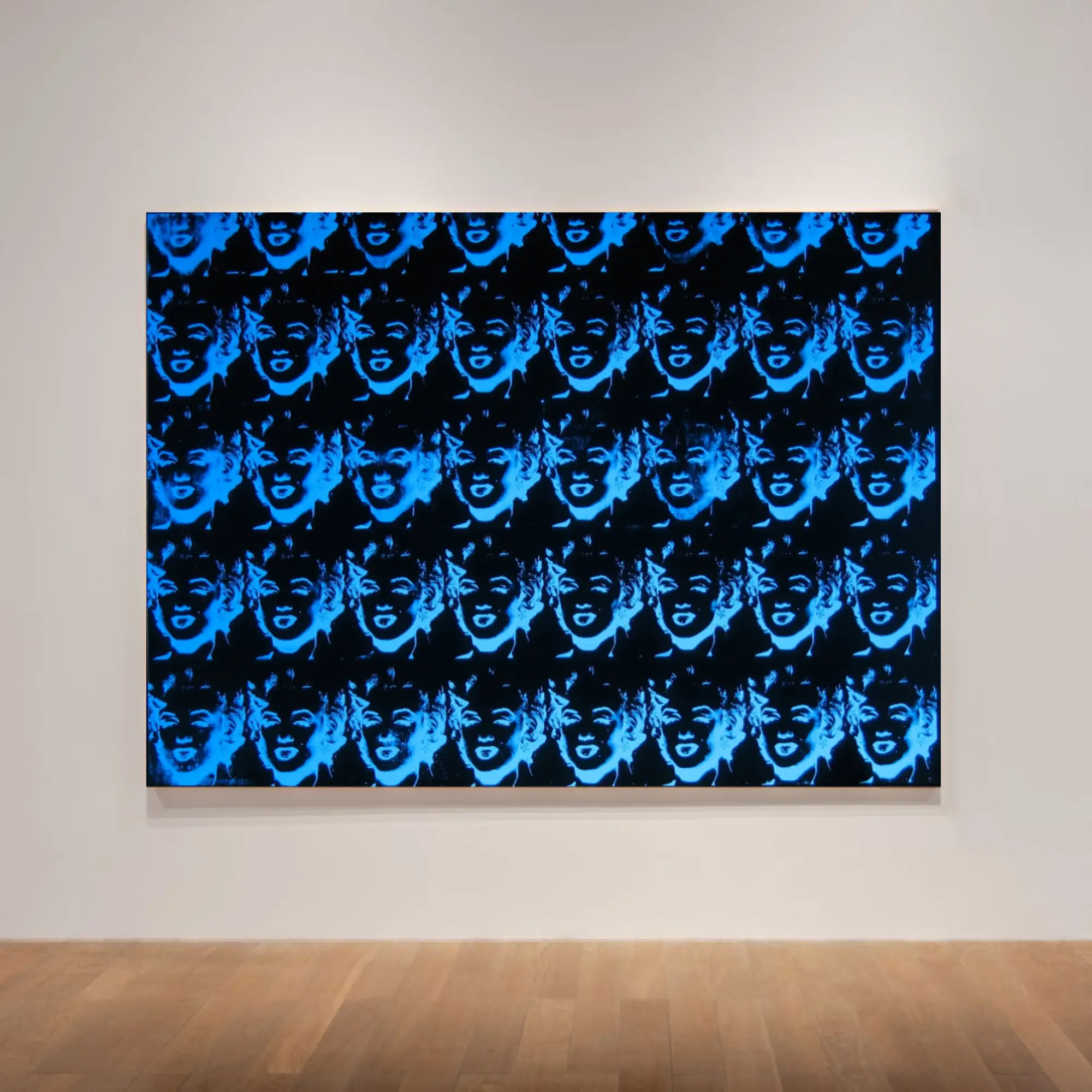 Andy Warhol 40 Blue Marilyns