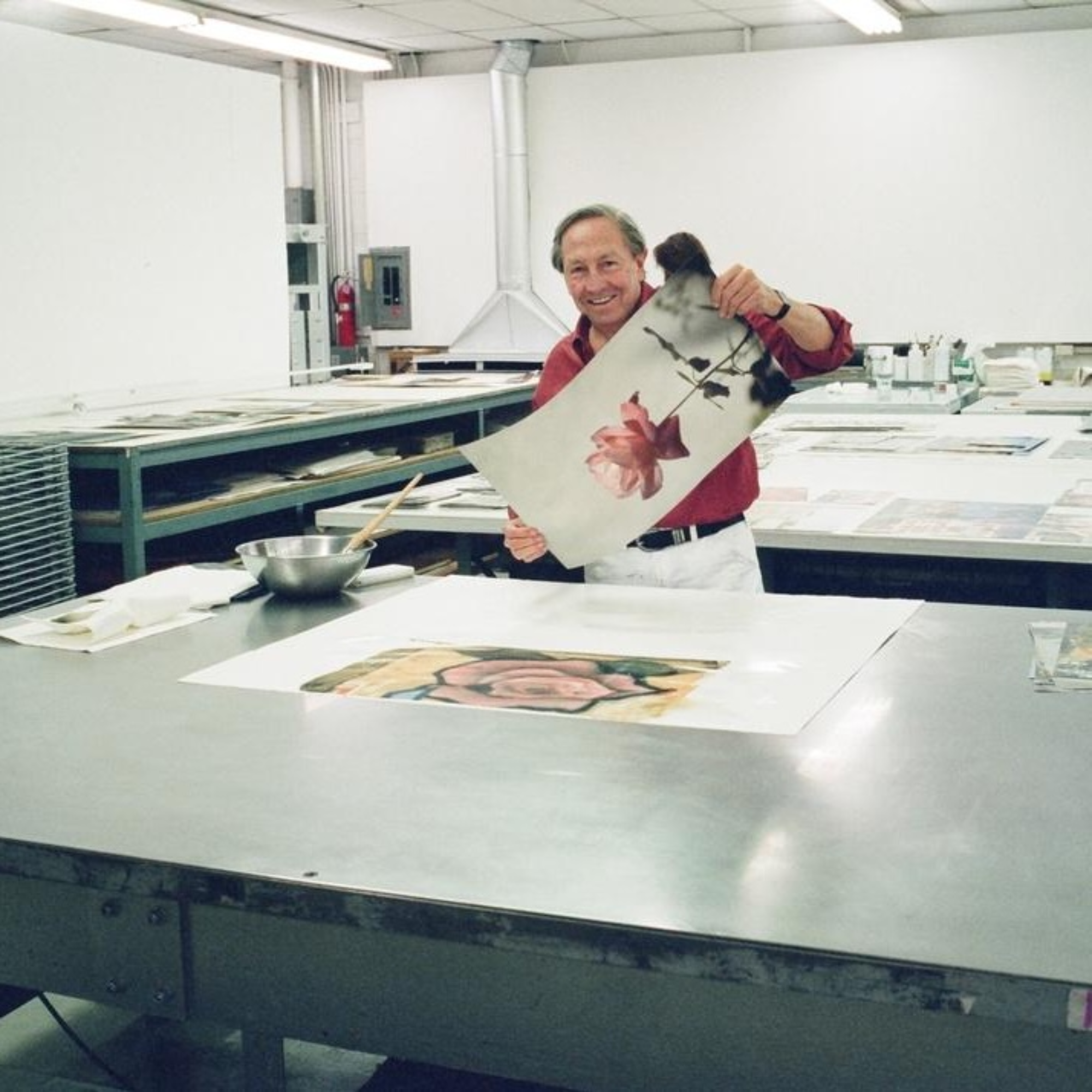 Robert Rauschenberg at Gemini